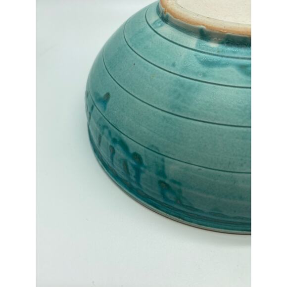 Studio pottery bowls Set of two signed - Picture 5 of 10